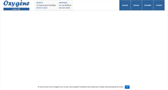 Desktop Screenshot of oxygenesauna.com